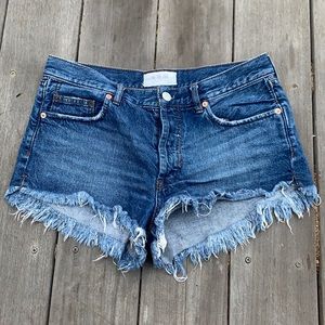 Free People Denim Shorts